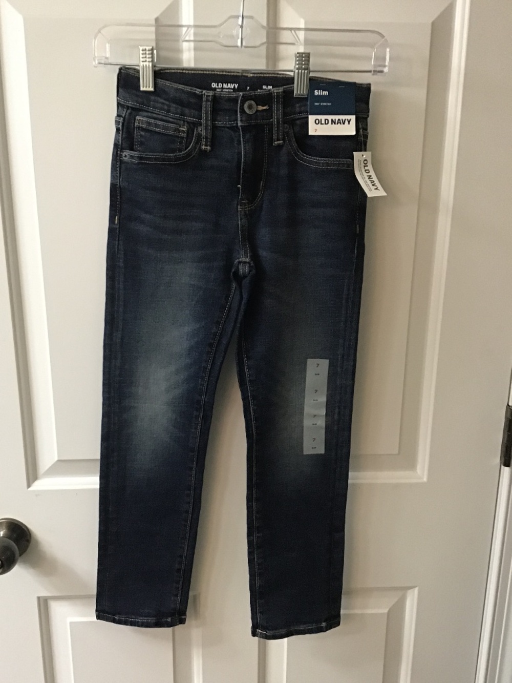Old Navy boys slim jeans size 7